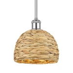 Innovations Lighting 516-1S-9-8 Woven Rattan Pendant Polished. Fixed Price $242.00.