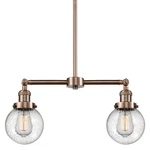 Innovations Lighting 209-6 Beacon 23"W Linear Antique Copper /. Fixed Price $539.00.
