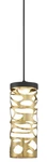 Kovacs P935-L Golden Eclipse 5"W Integrated Led Mini Pendant Coal And Honey. Fixed Price $279.00.