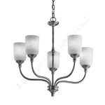 Kichler 43651AP Bronze Pewter Lilah Chandelier With Lights 25" Wide 100 W/bulb. Fixed Price $313.49.