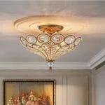 Llhzsy 15.75" 4-LIGHT Vintage Antique Chandelier Bronze Crystal. Fixed Price $99.99.