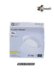 Commercial 10" 18W Color Selectable Led Flush Mount Disk Light, Dimmable, 1500. Fixed Price $19.90.