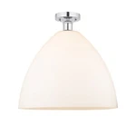 Innovations Edison Bristol Glass 16" 1-LT Semi-flush, Ch/fr 616-1F-PC-GBD-161. Fixed Price $343.20.