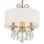 Crystorama Othello Light Chandelier, Gold, Cut Crystal 6623-VG-CL-MWP. Fixed Price $498.00.