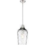 Craftmade Light 9" Pendant, Brushed Polished Nickel - P726BNK1. Fixed Price $124.99.