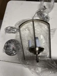 Progress Lighting P3928 Nickel Gather 3-LIGHT 10"W Taper Candle Chandelier. Fixed Price $42.00.
