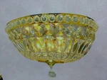 Portfolio 188127 Interior Ceiling Fixture Bulb Gold-tone Finish Bead RIM(#45B. Fixed Price $150.00.