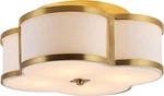 Jonathan JYL9508B Quatrefoil 18" Scalloped Shade Metal Gold. Fixed Price $149.00.