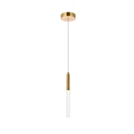 Elegant Lighting Ruelle 1 Pendant, Gold - 5203D5G. Fixed Price $132.00.