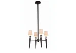 Urban Classic By Elegant Lighting Olymphia 36" 4 Royal Crystal Chandelier. Fixed Price $65.00.