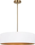Canarm Rexton 3-LIGHT Rod Chandelier Matte White Ceiling Pendant. Fixed Price $149.00.