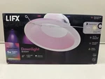 (1) Lifx 6" Supercolor Smart Retrofit Deep Baffle Recessed Trim Downlight. Fixed Price $24.99.