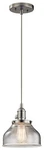 Kichler 43850NI Avery 8.5" Mini Pendant Brushed Nickel. Fixed Price $154.97.