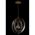 Modern Classic Chandelier Suspension Rust Corten. Fixed Price $347.67.