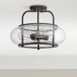 Quoizel Trilogy 16" Wide Old Bronze Ceiling Light. Fixed Price $383.99.