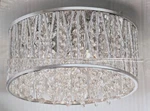Saynsberry 3-LIGHT Flush Mount Polished Chrome Ceiling By Home Decor Col.. Fixed Price $76.07.