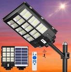 SL-3600W Solar Street Lights Outdoor, 360000LM Commercial Parking Lot Light, 650. Fixed Price $320.49.