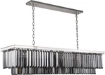Sydney Pendant Light With Crystals-polished Nickel. Fixed Price $2185.00.