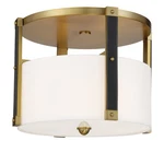 Minka Lavery 2784 Chelsea Light 20"W Semi-flush Drum Ceiling Brass. Fixed Price $491.20.