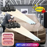 2PACK 4FT Led Utility Light 30W 40W 50W Cct Garage Shop Linkable Fixture Etl. Fixed Price $60.29.