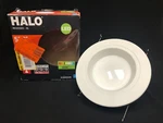 Halo & 6" 3000K White Integrated Led Recessed Retrofit Downlight RL560WH6930R. Fixed Price $15.99.