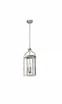 Eglo Westbury 3-LIGHT Brushed Nickel With Grey Driftwood Pendant 1 Available. Fixed Price $100.00.