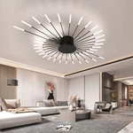 Creative Fireworks Design Chandelier,living Room Ceiling Lamp,flush Mount Light. Fixed Price $129.16.