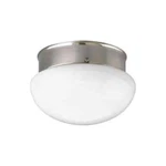 Progress Lighting 7.5 In. 1-LIGHT Brushed Nickel Led Flush Mount. Fixed Price $21.99.