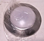 Nora Lighting -R4509 Opal 1 6 Inch Stainless Steel Surface Mount Ceiling. Fixed Price $12.29.