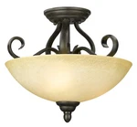 Golden Lighting 1567-SF Convertible Three Semi Flush Peppercorn. Fixed Price $170.00.