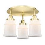 Innovations Lighting 916-3C-11-18 Canton Flush Satin Gold /. Fixed Price $448.80.