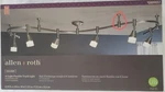 Allen + Roth Support Stem Only For Sloan Led Flex Track Light, Brush Nickel. Fixed Price $20.00.