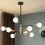 Kaisite Modern Sputnik Chandelier 8-LIGHT Ceiling Fixture. Fixed Price $30.00.