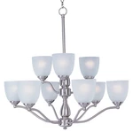 Maxim 10066 Stefan 30"W 9 Light Chandelier - Nickel. Fixed Price $448.00.