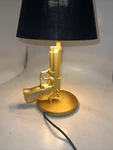 Philippe Starck 2005 Gun Bedside Table Lamp, 18K Gold Plated, Flos No Lampshade. Fixed Price $1199.00.