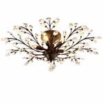 Seol-light Vintage Large Crystal Branches Chandeliers Black Close To Ceiling .... Fixed Price $186.48.