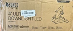 Sunco Lighting 12 Pack 4 Inch Slim Ultra-thin Recessed Kit Led 3000K Warm White. Fixed Price $79.00.