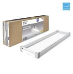 Commercial Electric Flush Mount Ceiling Light 48"X13"MODERN White SATINNICKEL-92. Fixed Price $121.50.