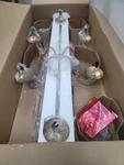 Signature 479820 Candler 6-LIGHT Linear Crystal Chandelier Brushed Gold. Fixed Price $407.99.