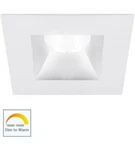 Wac Oculux 3.5" Led Sq Open Ref Trim Spot 3000K, Warm Dim, Wh R3BSD-SWD-WT. Fixed Price $35.28.