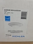 Kichler 43848WHLED30 Close To Ceiling Light Fixture. Fixed Price $21.99.