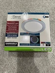 Patriot Lighting 6" Canless Recessed Led White Frosted Dimmable. Fixed Price $7.99.
