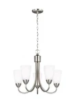 Generation Lighting Chandelier Brushed Nickel 3120205-962. Fixed Price $185.00.