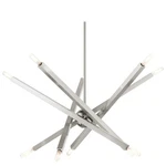 Livex Lighting 46986 Monaco 10 32"W Chandelier - Nickel. Fixed Price $669.96.