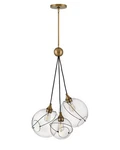 Heritage Brass Led Pendant From The Skye Collection. Fixed Price $779.00.