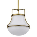 Nuvo Lighting 60/7862 Valdora 11"W Pendant - Brass. Fixed Price $234.99.