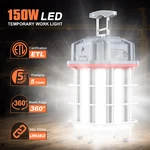 Linkable Led Temporary Light 150W, 22500 Lumen 5000K Workshop Hanging Lamp. Fixed Price $99.52.