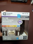 Commercial Electric Genuine Led Color Changing Recessed Trim 3" 1004 733 194. Fixed Price $26.99.