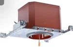 Ah Lighting 6 Inch Led Fire Rated Housing New Construction Recessed Can, Ul F.... Fixed Price $44.99.