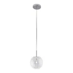Bazz P15023CH Lume 1-LIGHT Silver Mesh Pendant X Led G9. Fixed Price $57.36.
